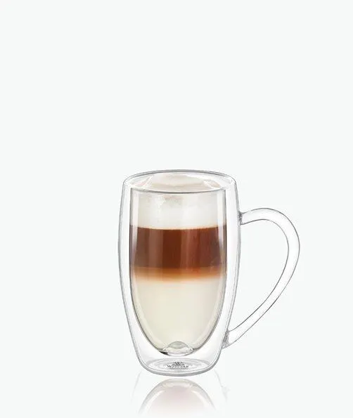 Wilmax Double Wall Glass Mug 300ml