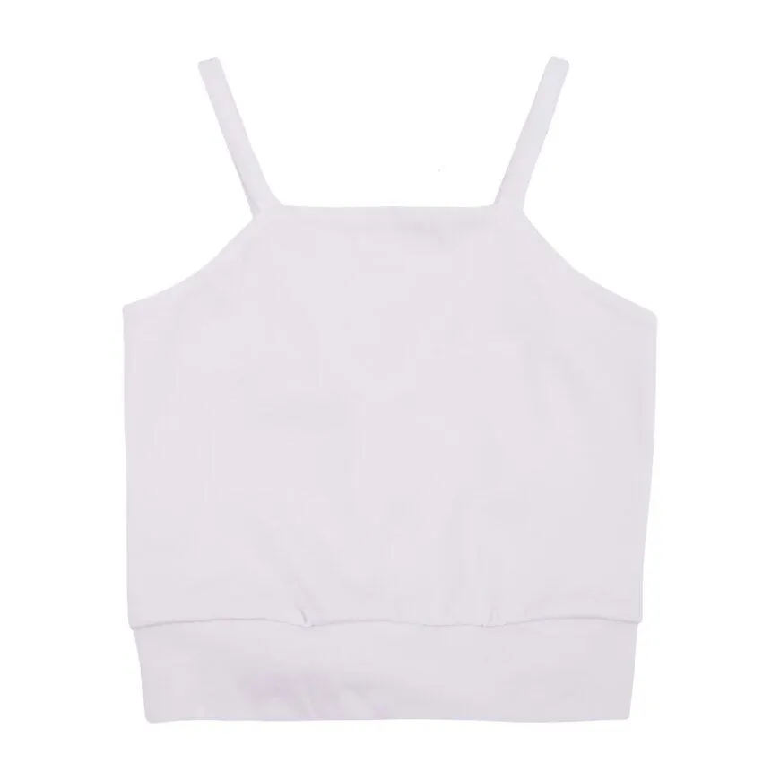 Top καλοκαιρινό μπλουζάκι για κορίτσι σε λευκό χρώμα -41.5007L