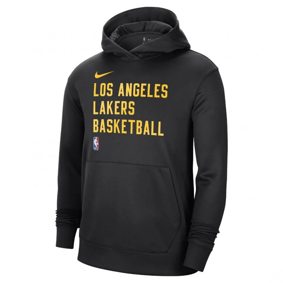 NIKE LOS ANGELES LAKERS SPOTLIGHT PULLOVER HOODIE Μαύρο