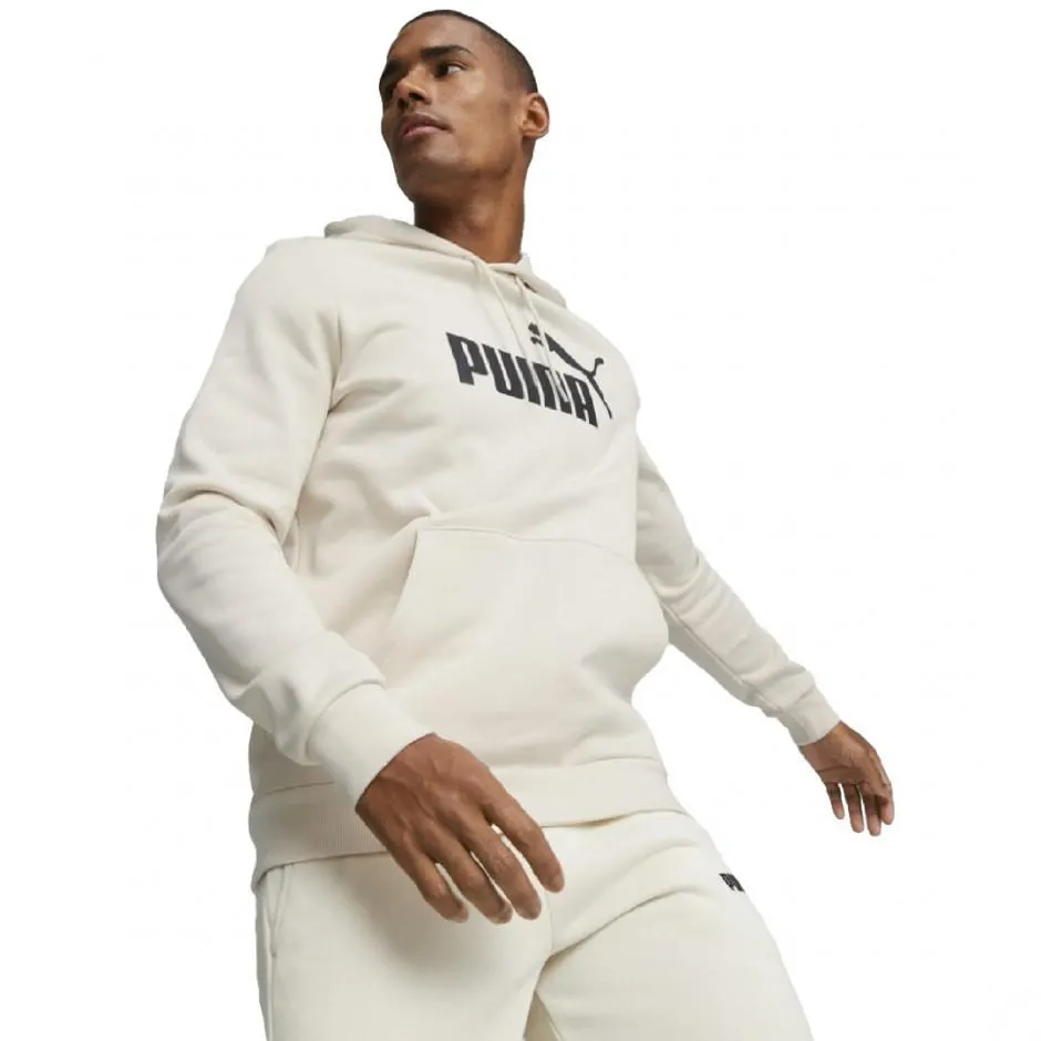 Puma Essentials Big Logo Λευκό - Ανδρική Μπλούζα Φούτερ