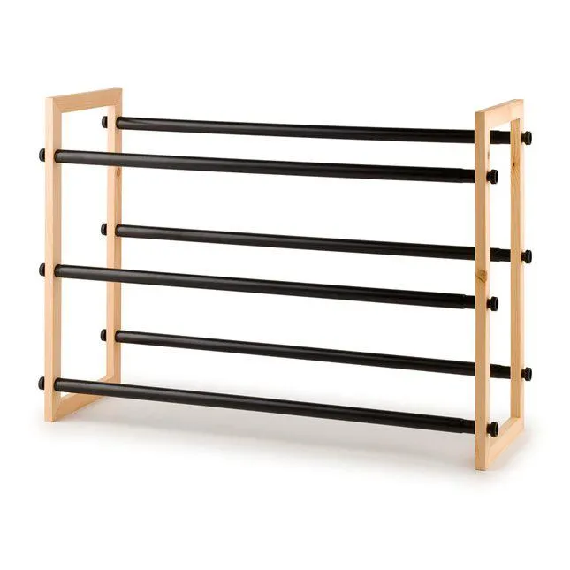 Παπουτσοθήκη επεκτεινόμενη με 3 ράφια 64(112)x21x45 εκ.