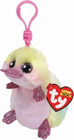 Λούτρινο Κλιπ Πλατύποδας Παστέλ 8,5cm (1607-35220)