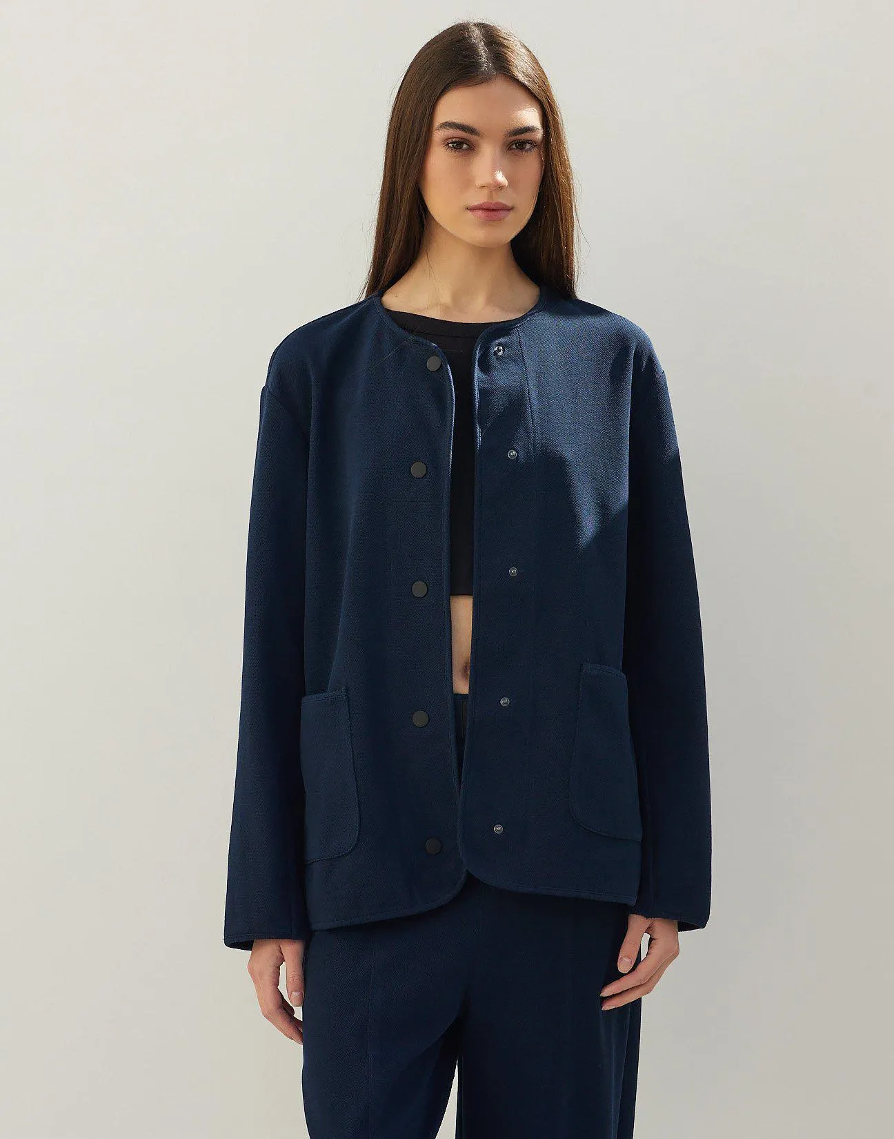 Ζακέτα με τσέπες