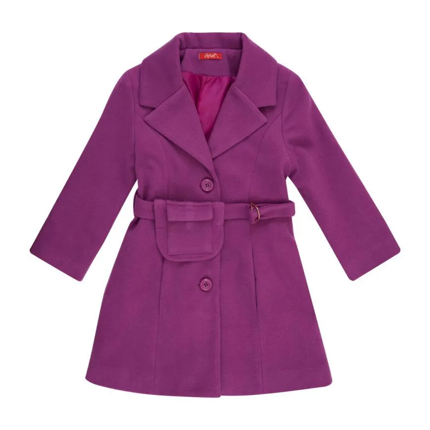 Χειμερινό παλτό για κορίτσι σε μωβ χρώμα -32.5006MO