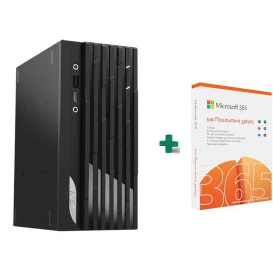 Desktop MSI PRO DP20ZA 5M (AMD Ryzen 3-5300G /8GB/256GB SSD/AMD Radeon Graphics) + Microsoft Office 365 Personal GR