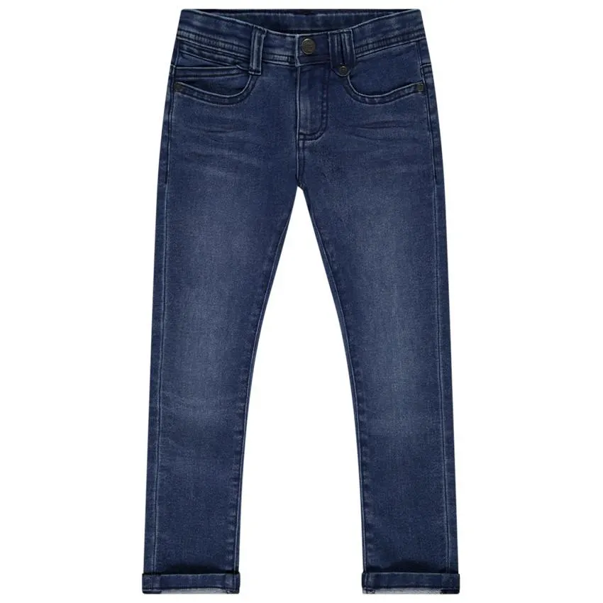 Jean λεπτό με σχέδιο κύμα ανακούφισης για αγόρι