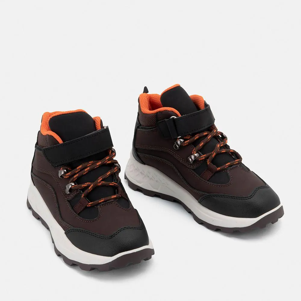 Παιδικά μποτάκια με κορδόνια & velcro