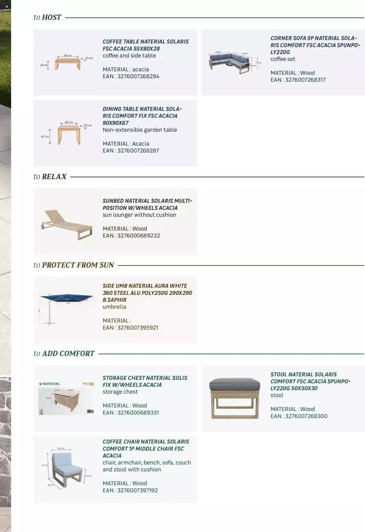 Φυλλάδιο προσφορών Leroy Merlin - Κατάλογος Naterial από 1 Αυγούστου έως 31 Δεκεμβρίου 2023 - Σελίδα 149