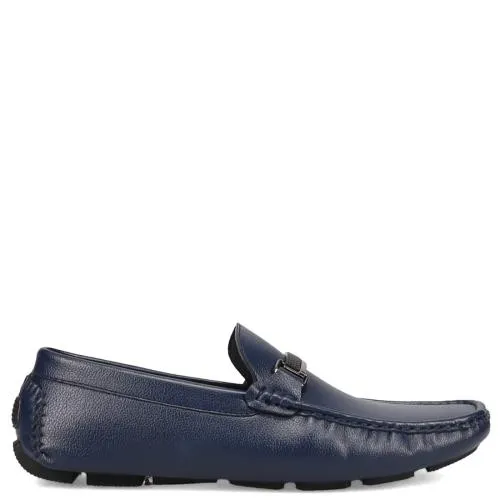 Μπλε ανδρικό μοκασίνι ST3080-05