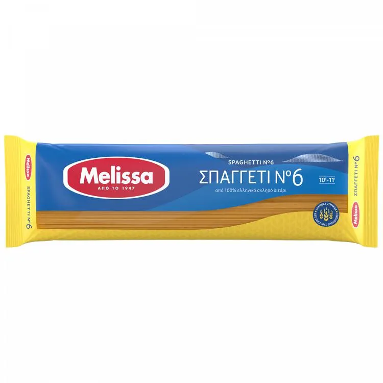 Melissa Σπαγγέτι Νο 6 500gr