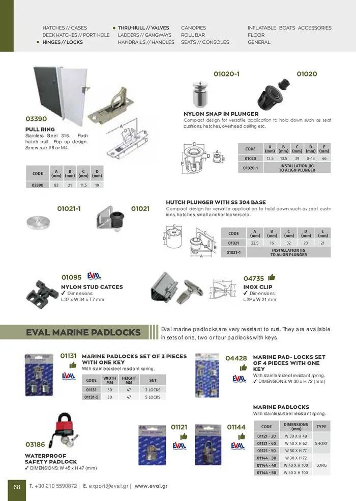 Φυλλάδιο προσφορών General catalogue από 8 Ιανουαρίου έως 30 Ιουνίου 2024 - Σελίδα 70
