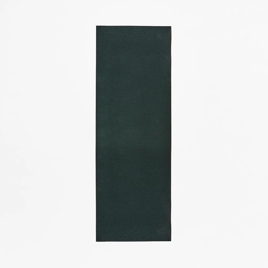 Στρώμα για yoga Essential 172CM X 58CM X 4MM - Σκούρο πράσινο