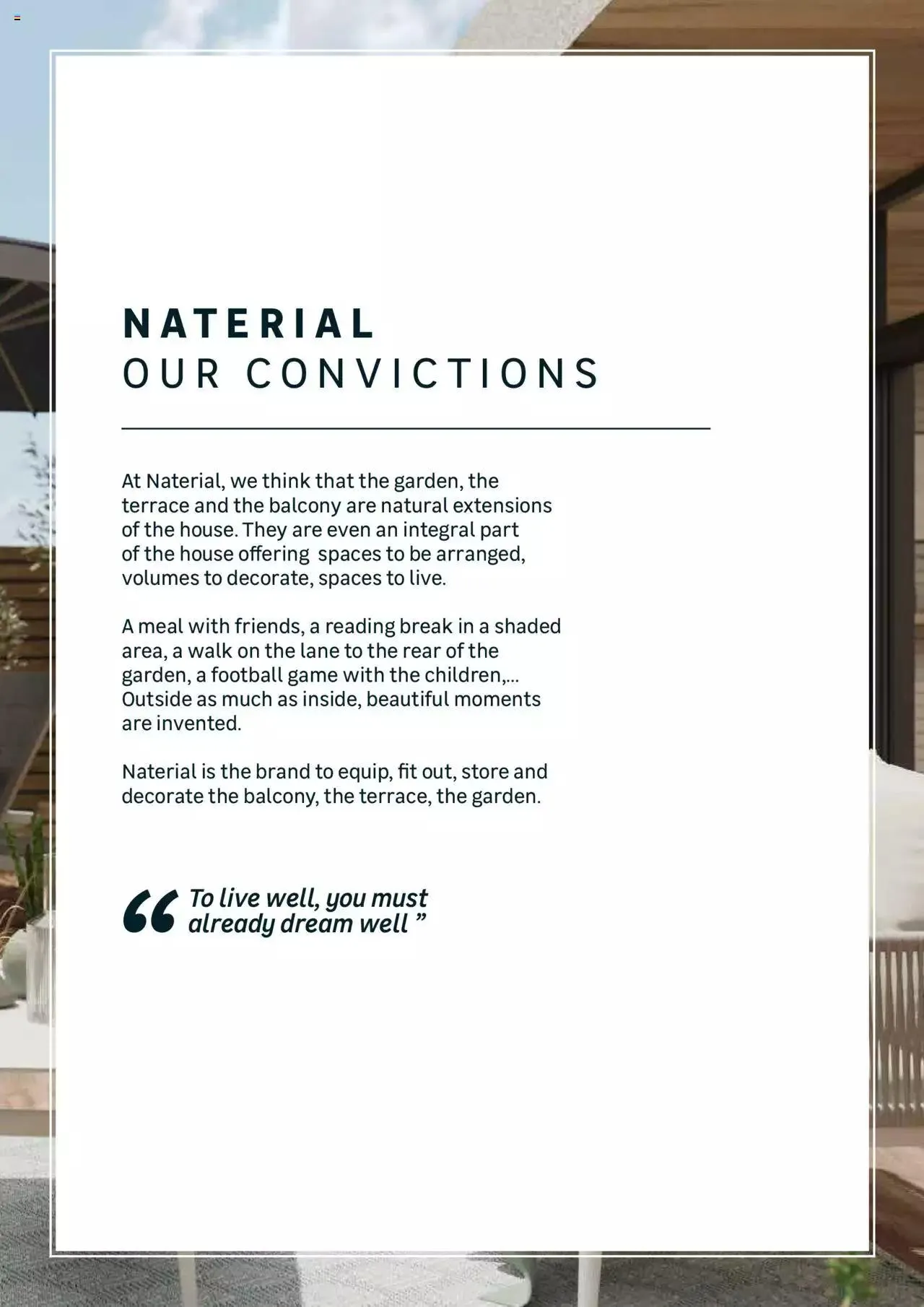 Φυλλάδιο προσφορών Leroy Merlin - Κατάλογος Naterial από 1 Αυγούστου έως 31 Δεκεμβρίου 2023 - Σελίδα 3