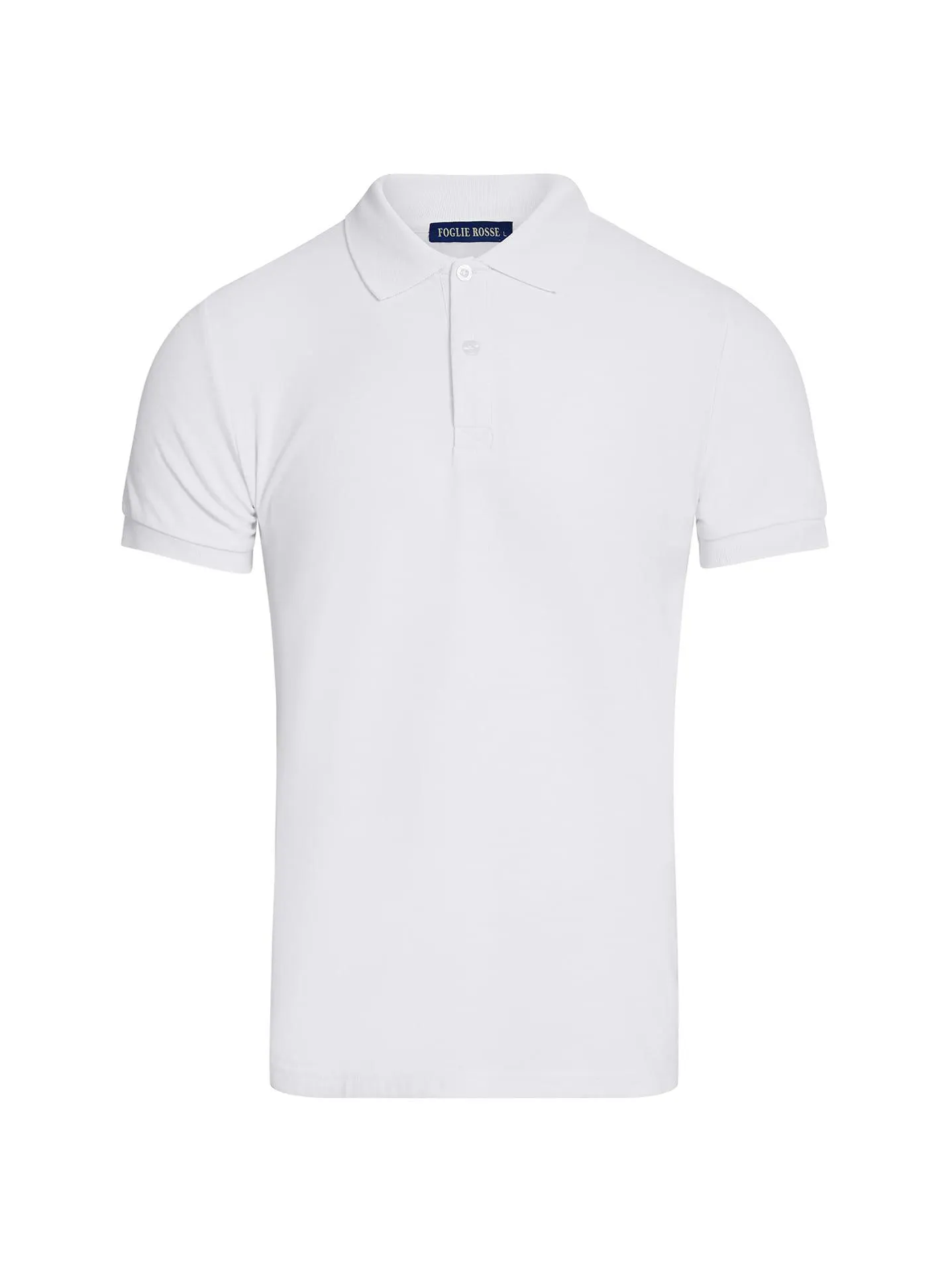 Ανδρική μπλούζα με βαμβάκι σε λευκό