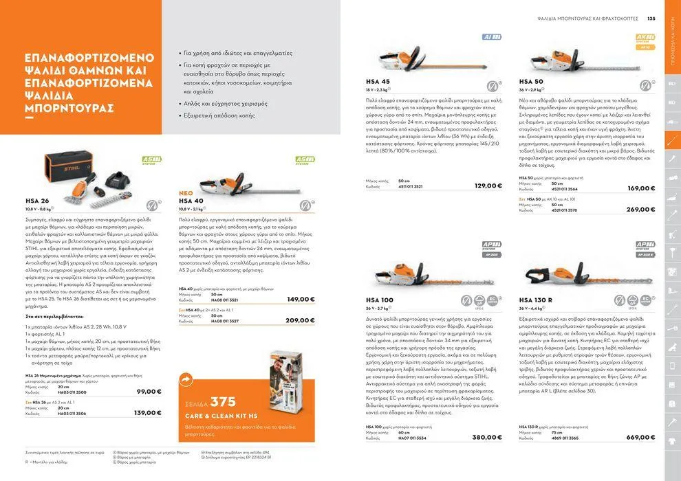 Φυλλάδιο προσφορών Κατάλογος 2024 από 17 Ιανουαρίου έως 31 Δεκεμβρίου 2024 - Σελίδα 68