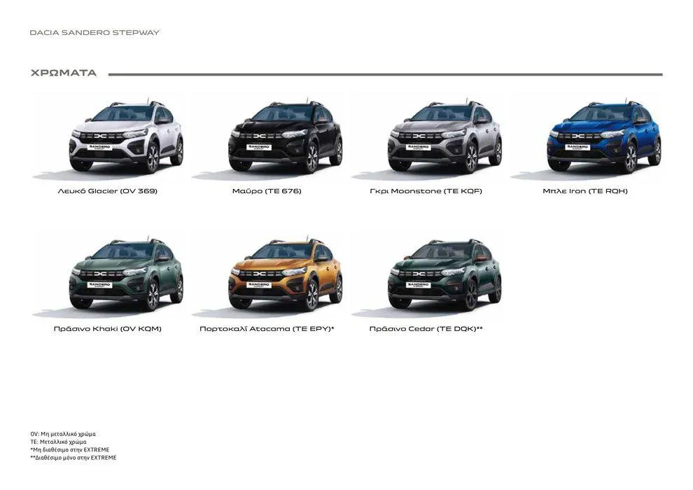 Φυλλάδιο προσφορών ΝΕΑ DACIA  από 12 Δεκεμβρίου έως 30 Σεπτεμβρίου 2024 - Σελίδα 25