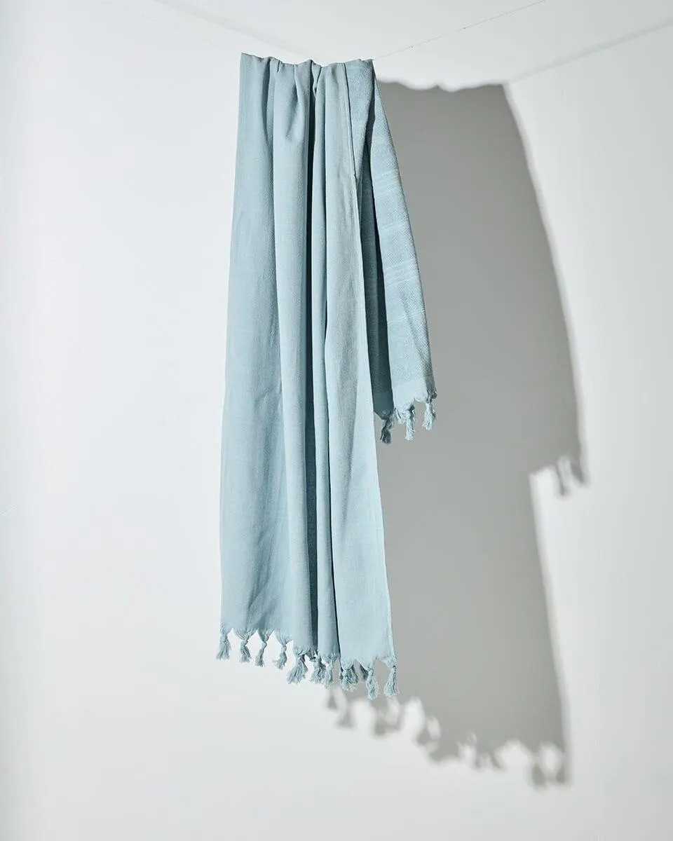 Βαμβακερη Πετσετα Διπλης Όψης με Κροσσια Klima 90x170cm σε 18 Αποχρωσεις