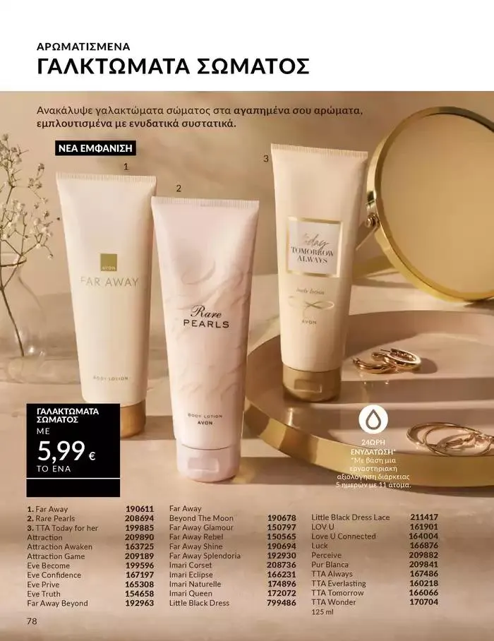 Φυλλάδιο προσφορών Δώρα με μοναδικά αρώματα για να...  από 1 Οκτωβρίου έως 31 Οκτωβρίου 2024 - Σελίδα 78