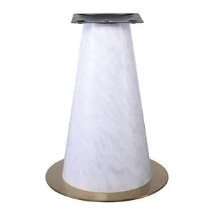 SCOTT βάση τραπεζιού Gold Inox #201 / 20,60 Kg / Κολώνα απόχρωση Μάρμαρο