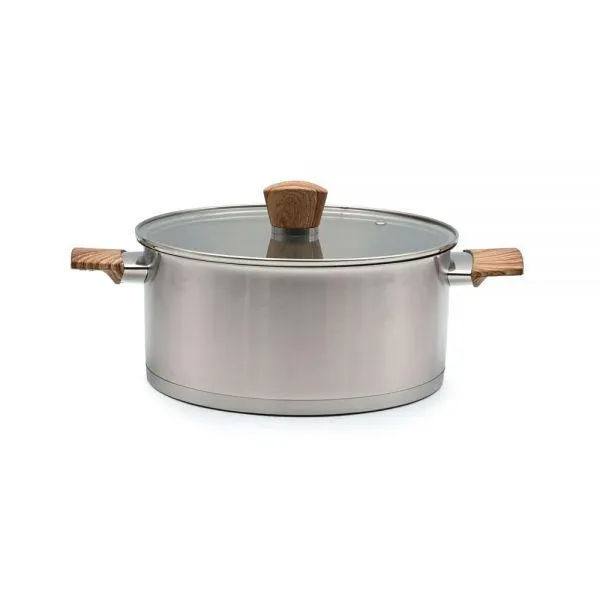 Ανοξείδωτη Κατσαρόλα Leaf 24x11 εκ.