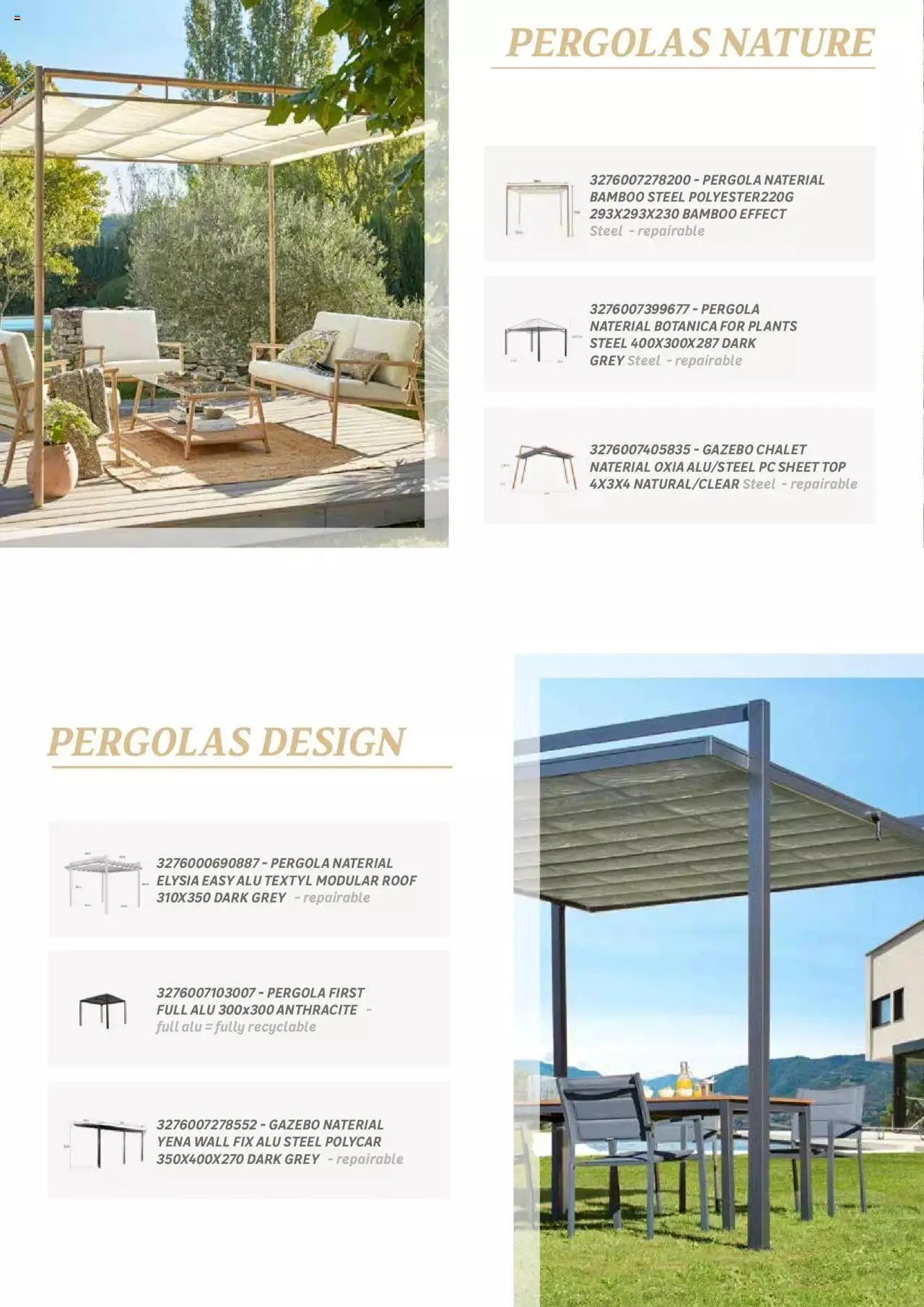 Φυλλάδιο προσφορών Leroy Merlin - Κατάλογος Naterial από 1 Αυγούστου έως 31 Δεκεμβρίου 2023 - Σελίδα 160