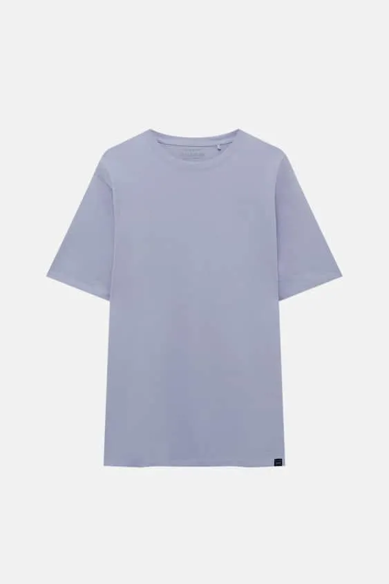 BASIC SHORT SLEEVE COTTON T-SHIRT