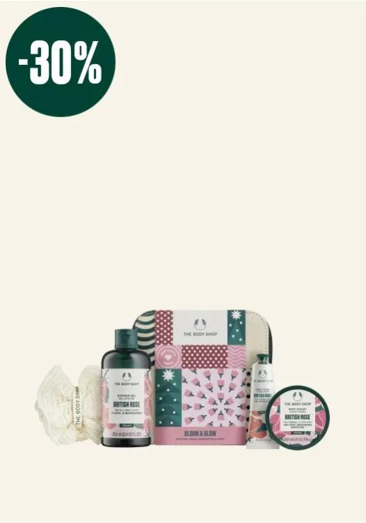 Bloom & Glow British Rose Essentials Gift