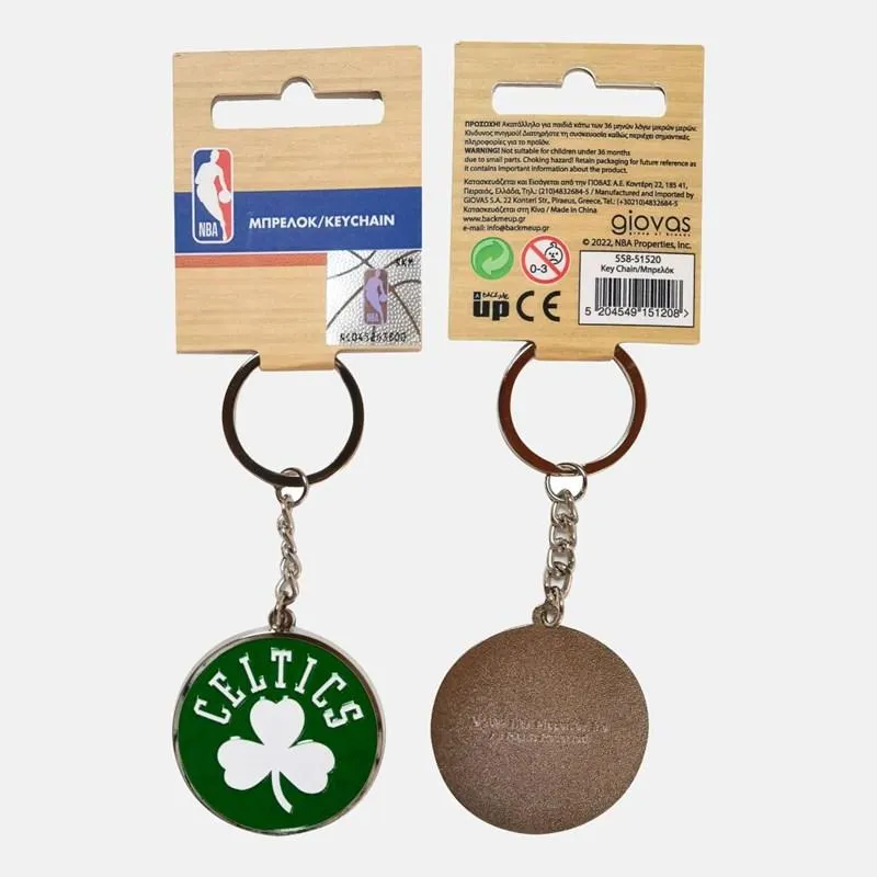 Back me up NBA Celtics Μπρελόκ Μεταλλικό