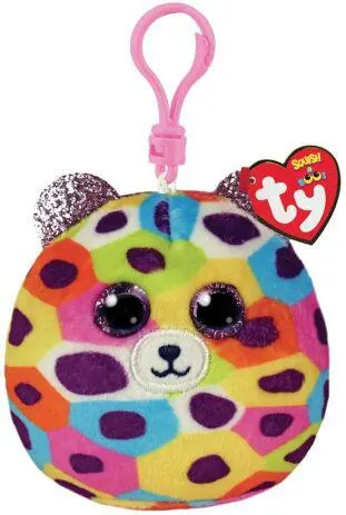 Λούτρινο Squishy Beanies Κλιπ Λεοπάρδαλη Χρωματιστή (1607-39564)