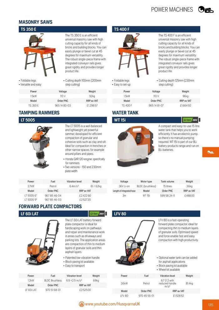 Φυλλάδιο προσφορών Product Catalogue 2024 από 14 Ιουνίου έως 31 Δεκεμβρίου 2024 - Σελίδα 137