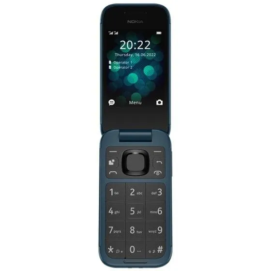Nokia 2660 Flip 4G Dual Sim - Μπλε