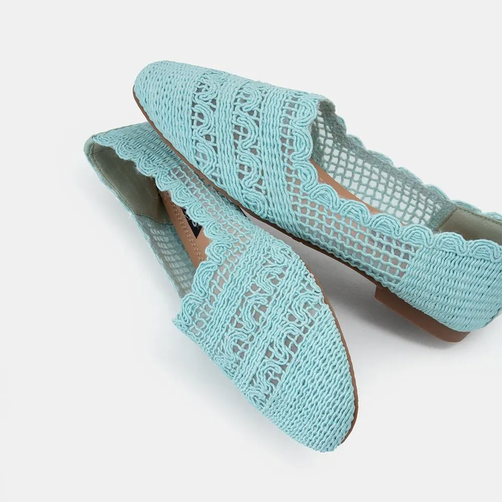 Μπαλαρίνες πλεκτές