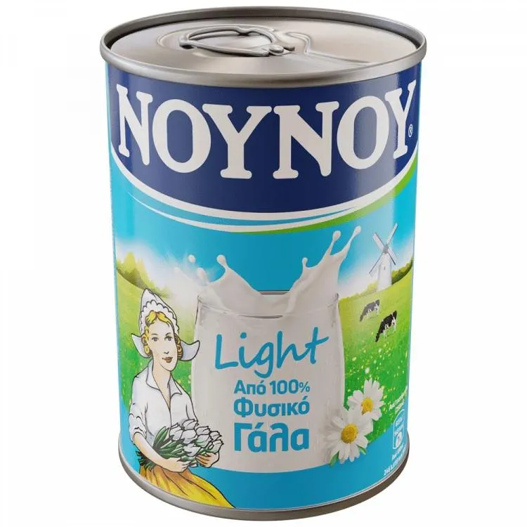 ΝΟΥΝΟΥ Εβαπορέ Γάλα Light 400gr