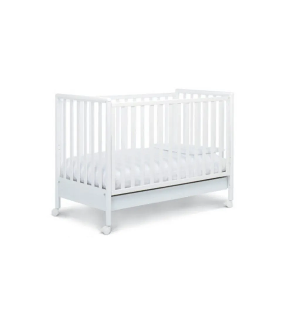 Baby superstar κρεβάτι ninnananna λευκό μ71×υ96×π131 cm