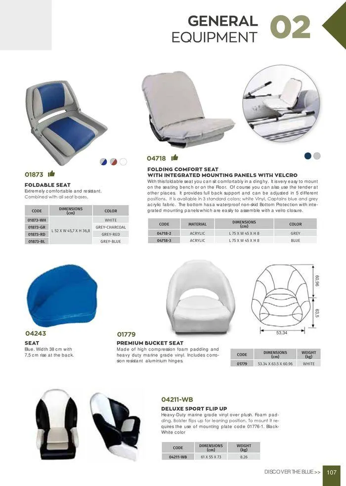 Φυλλάδιο προσφορών General catalogue  από 8 Ιανουαρίου έως 30 Ιουνίου 2024 - Σελίδα 109