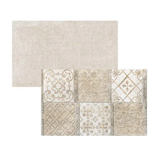 Parma Cream & Decor Taupe 25 x 40