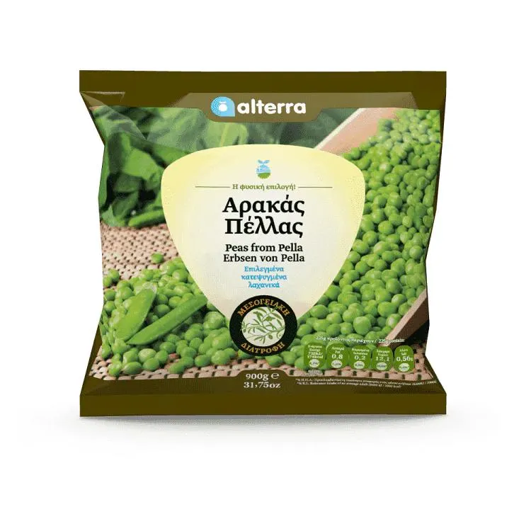 Alterra Αρακάς Πέλλας Κατεψυγμένος 900gr