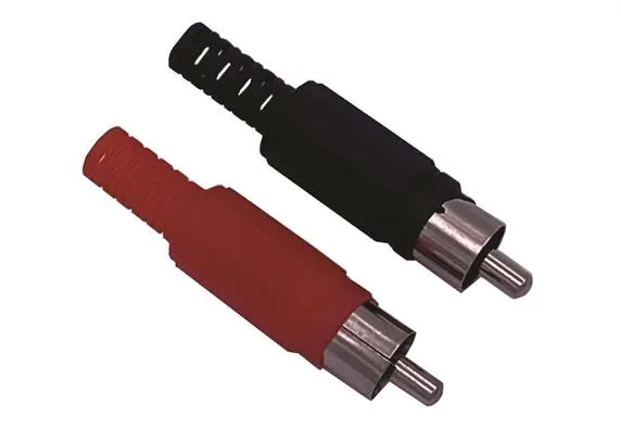 2 Rca Αρσενικά Πλαστικά