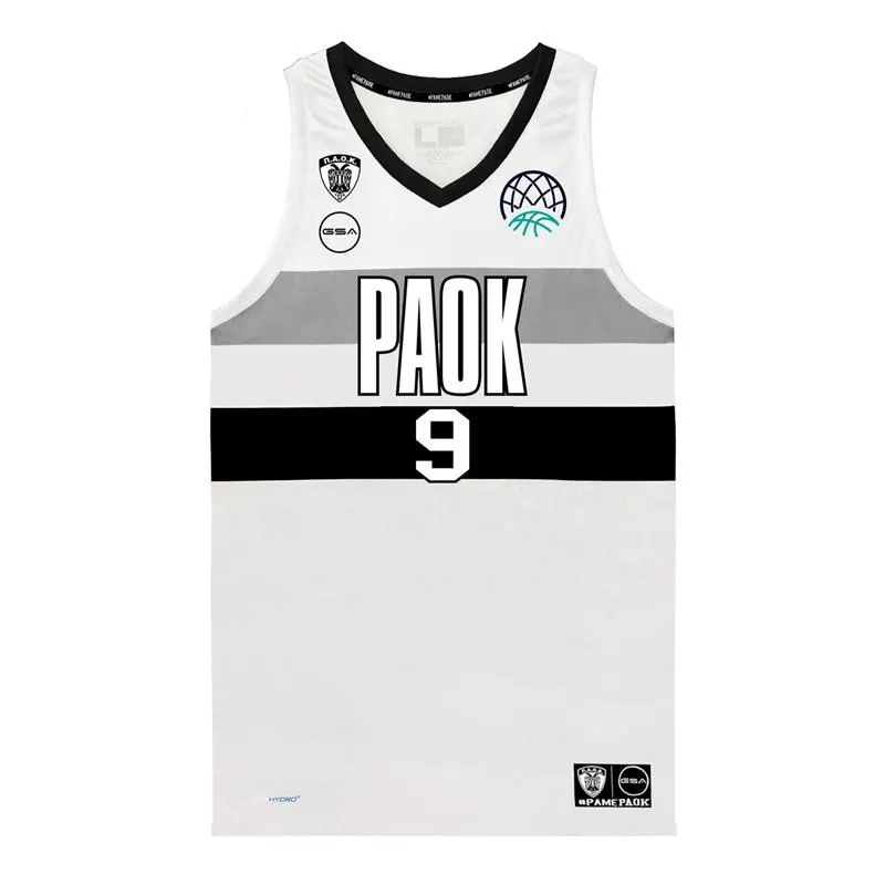 Ανδρικό Αμάνικο P.A.O.K. BC Eπίσημη EU Φανέλα Εντός Έδρας