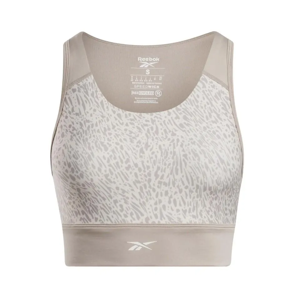 Γυναικείο Μπουστάκι για Τρέξιμο Μπεζ - Reebok Sport Running Sports Bra