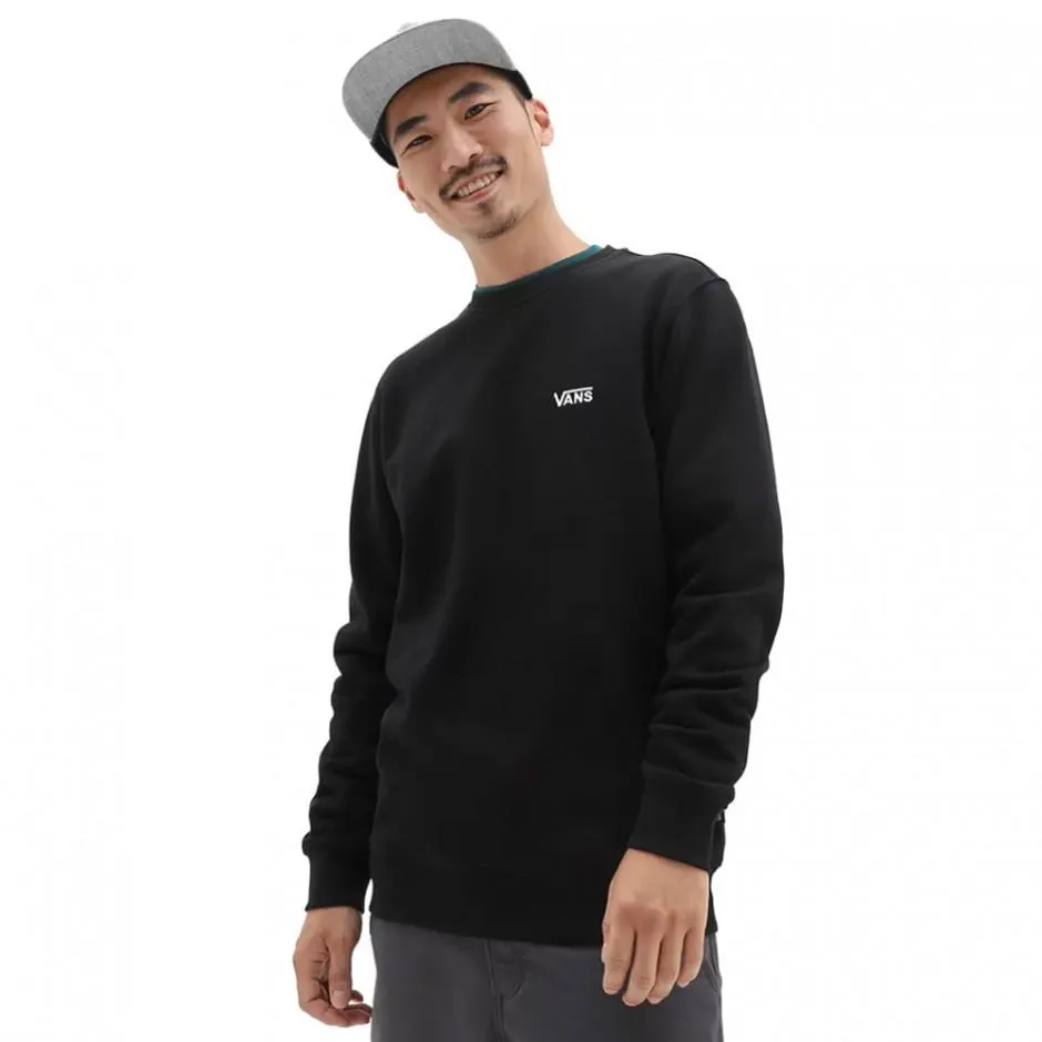 VANS CORE BASIC CREW FLEECE SWEAT Μαύρο