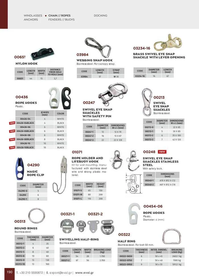 Φυλλάδιο προσφορών General catalogue  από 8 Ιανουαρίου έως 30 Ιουνίου 2024 - Σελίδα 192