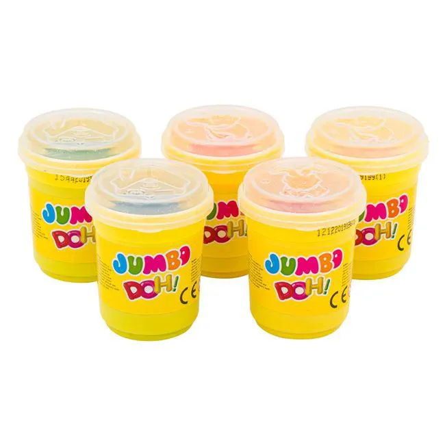 DOH Πλαστελίνη Glitter 5x142g