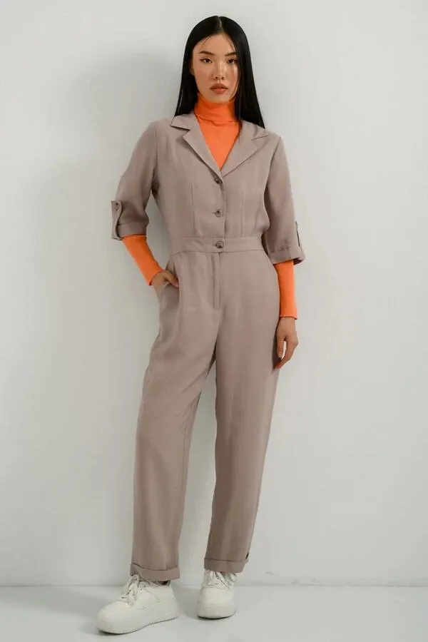 Ολόσωμη φόρμα με 3/4 μανίκι