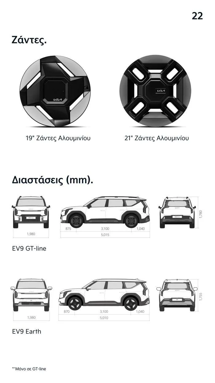 Φυλλάδιο προσφορών To Kia EV9 από 7 Δεκεμβρίου έως 7 Δεκεμβρίου 2024 - Σελίδα 22