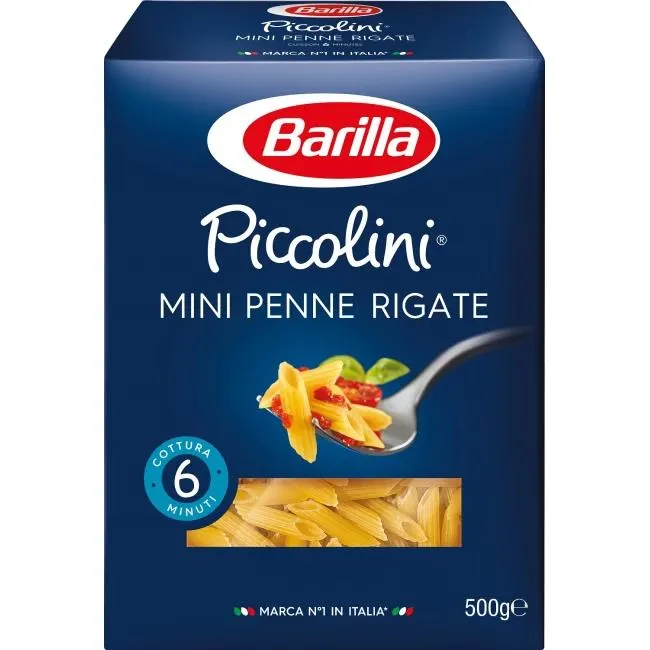 BARILLA 500G MINI PENNE RIGATE PICCOLINI