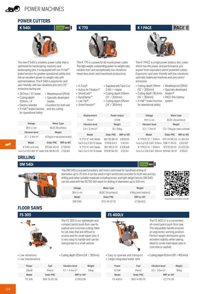 Φυλλάδιο προσφορών Product Catalogue 2024 από 14 Ιουνίου έως 31 Δεκεμβρίου 2024 - Σελίδα 136