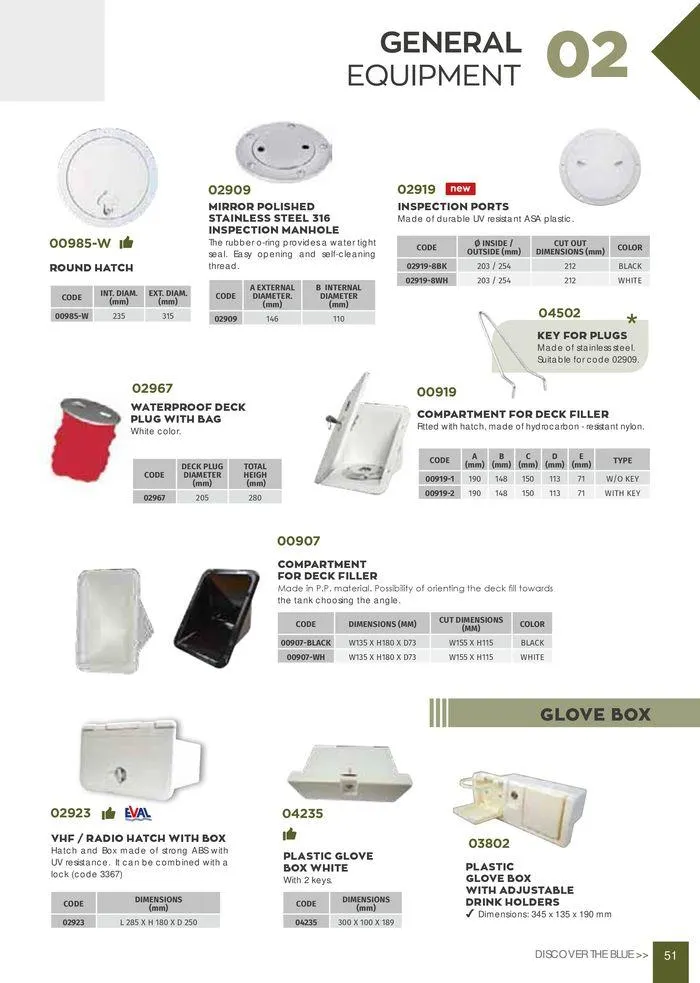 Φυλλάδιο προσφορών General catalogue από 8 Ιανουαρίου έως 30 Ιουνίου 2024 - Σελίδα 53