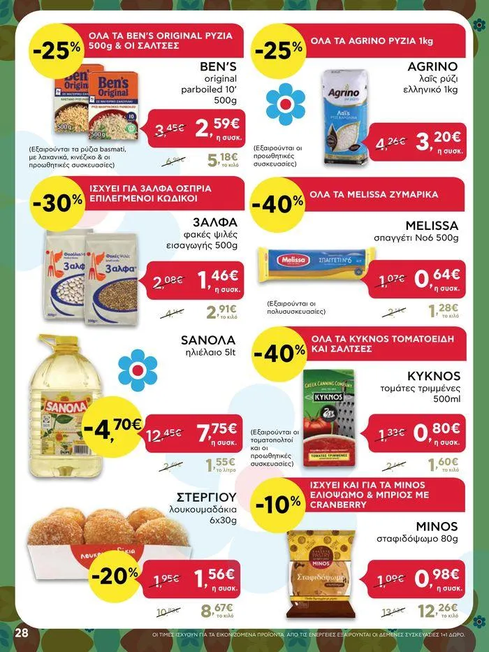 Φυλλάδιο προσφορών Καλό Πάσχα σε όλους! από 3 Μαΐου έως 7 Μαΐου 2024 - Σελίδα 28