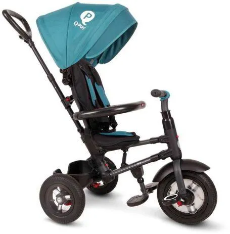 QPlay Τρίκυκλο Rito Air Wheels Green Blue (01-1212040-03)